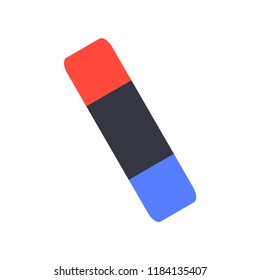 Eraser icon. Logo Eraser. Vector illustration. EPS 10.
