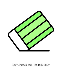 eraser icon on white background