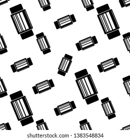 Eraser Icon Seamless Pattern, Pencil Eraser Icon, Pen Eraser Icon Vector Art Illustration