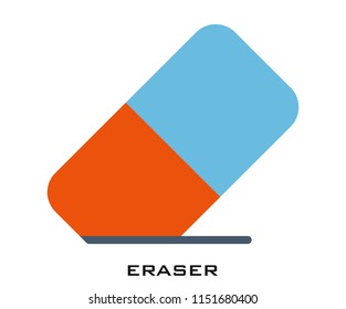 Eraser icon signs