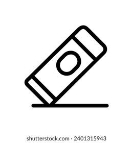 Eraser icon. Simple vector sign