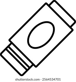 Eraser Icon Symbol Art Sign