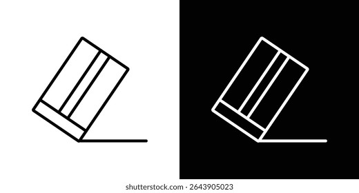 Conceito de símbolo de ícone de borracha para design gráfico, site, UI. EPS