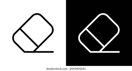 Eraser icon symbol concept for graphic design, Website, UI. EPS
