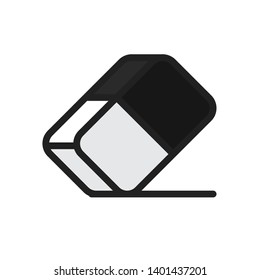 eraser icon symbol sign, vector, eps 10