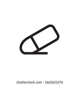 Eraser Icon In Trendy  Design Vector Eps 10