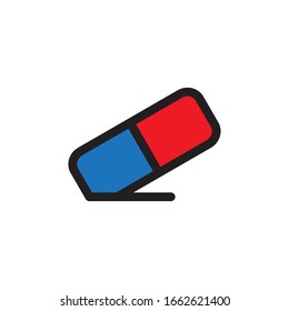 Eraser Icon In Trendy  Design Vector Eps 10