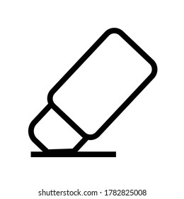 Eraser Icon, UI Symbol - Vector
