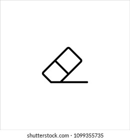 eraser icon vector