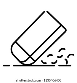 Eraser icon, Eraser icon vector,