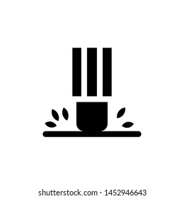 Eraser icon vector , delete design emblem isolated template logo illustration, outline solid background white
