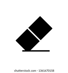 Eraser icon vector design template