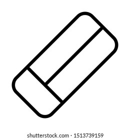 Eraser icon vector design template