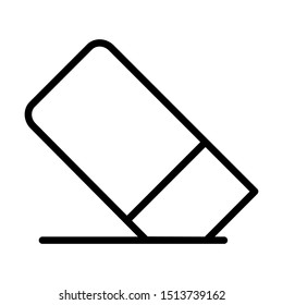Eraser icon vector design template