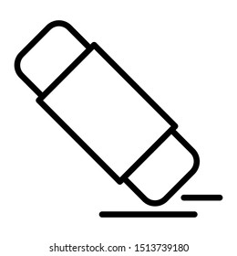Eraser icon vector design template