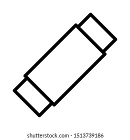 Eraser icon vector design template