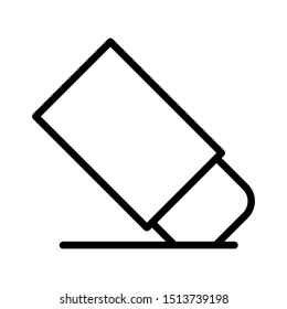 Eraser icon vector design template