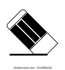 Eraser icon vector design template