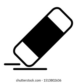 Eraser icon vector design template