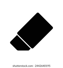 eraser icon vector design template simple and clean