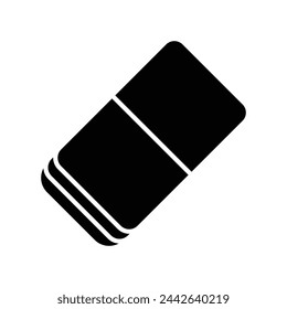 eraser icon vector design template simple and clean