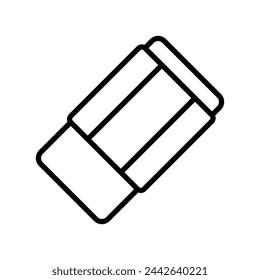 eraser icon vector design template simple and clean