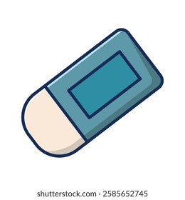 Eraser icon vector design template basic RGB