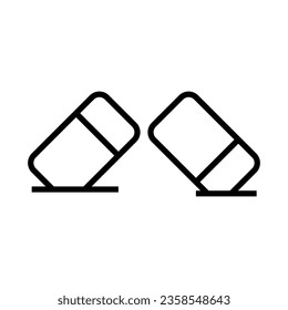 eraser icon vector design templates 