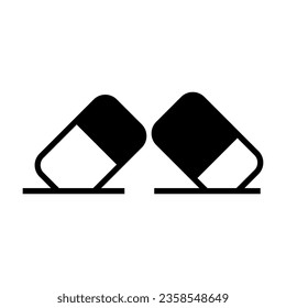 eraser icon vector design templates 