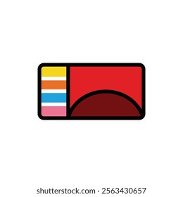 Eraser icon vector design templates simple and modern