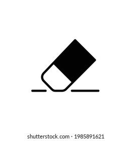 eraser icon vector, eps 10