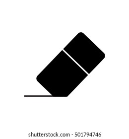  Eraser icon- vector illustration.