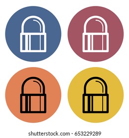 Eraser icon. Vector illustration.
