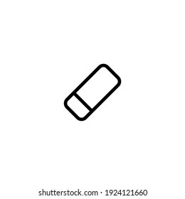 Eraser icon vector illustration logo template for many purpose. Isolated on white background.