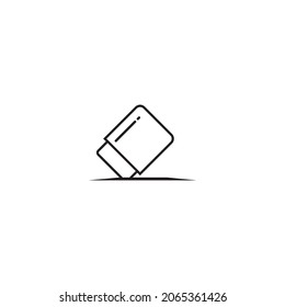 Eraser icon vector illustration symbol design.