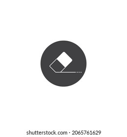 Eraser icon vector illustration symbol design.