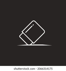 Eraser icon vector illustration symbol design.