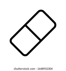 Eraser icon vector ilustration design template