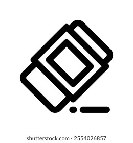 eraser icon. vector line icon for your website, mobile, presentation, and logo design.