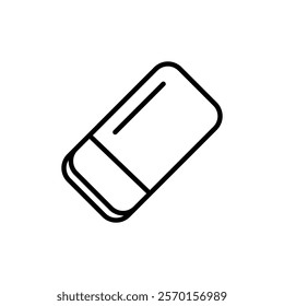 Eraser icon Vector logo set flat