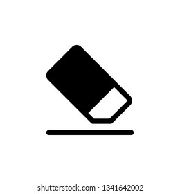Eraser Icon Vector Logo Template Inspiration