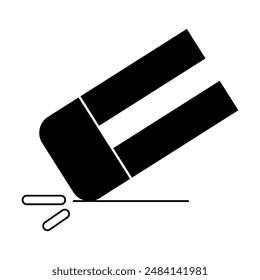 eraser icon vector on white background