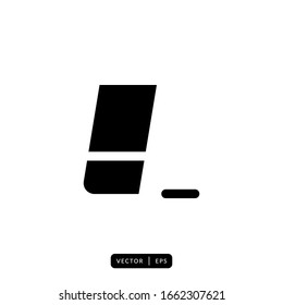 Eraser Icon Vector - Sign or Symbol