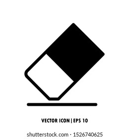 eraser icon vector simple design