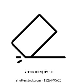 eraser icon vector simple design
