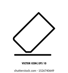 eraser icon vector simple design