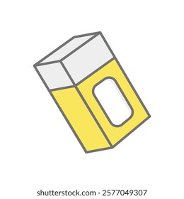 Eraser icon vector stock illustration