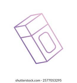 Eraser icon vector stock illustration