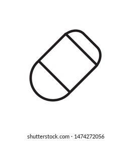 eraser icon vector symbol templatte
