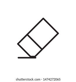 eraser icon vector symbol templatte